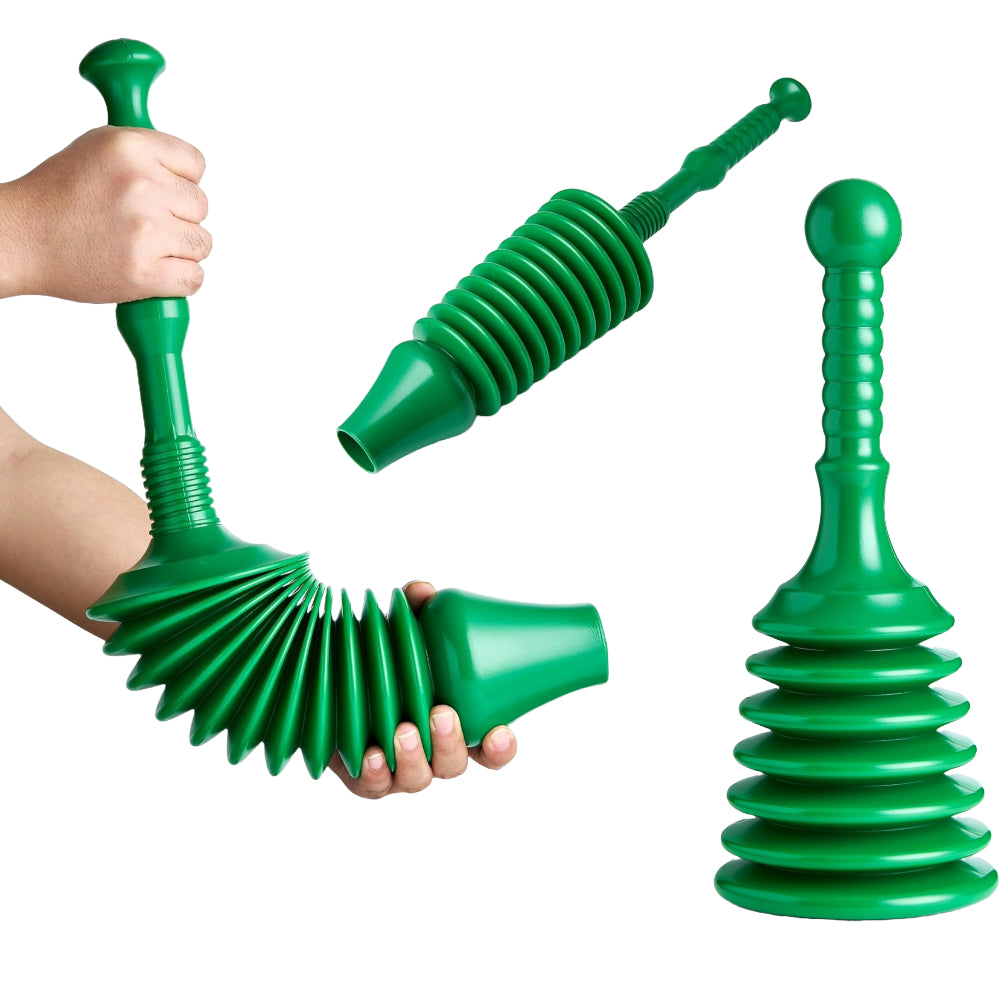 Heavy Duty Powerful Toilet Drain Sink Plunger Suction Tool Unblocking Flexible Heavy Duty Powerful Toilet Drain Sink Plunger Suction Tool Unblocking Flexible